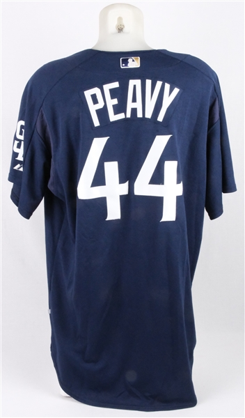 Jake Peavy 2004 San Diego Padres Game Used Warm Up Jersey
