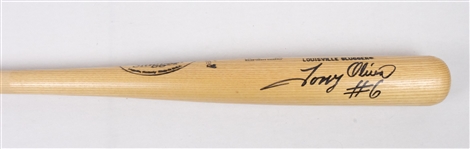 Tony Oliva Autographed Bat