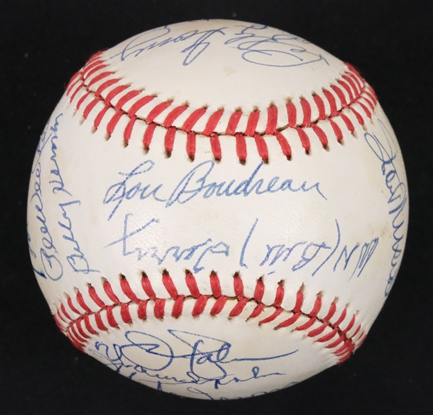 HOF Autographed Baseball w/Musial & Killebrew