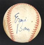 Ernie Banks Autographed Game Used Baseball JSA