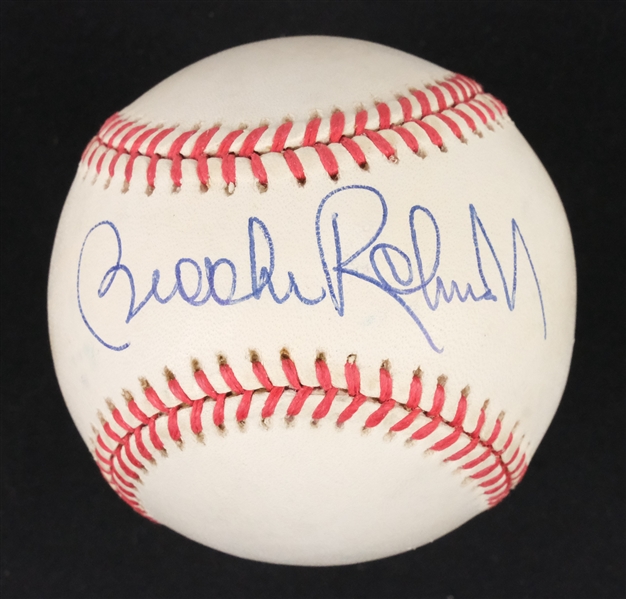 Brooks Robinson Autographed Baseball JSA