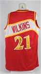 Dominque Wilkins Autographed & Inscribed Atlanta Hawks Jersey