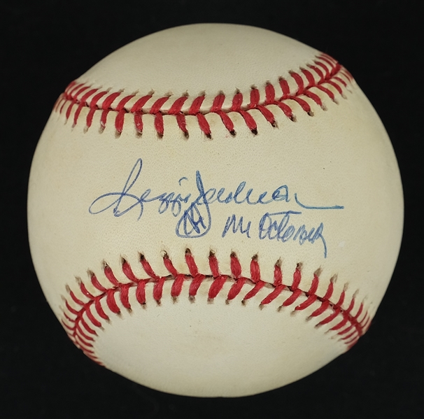 Reggie Jackson Autographed & Inscribed Mr. October Baseball