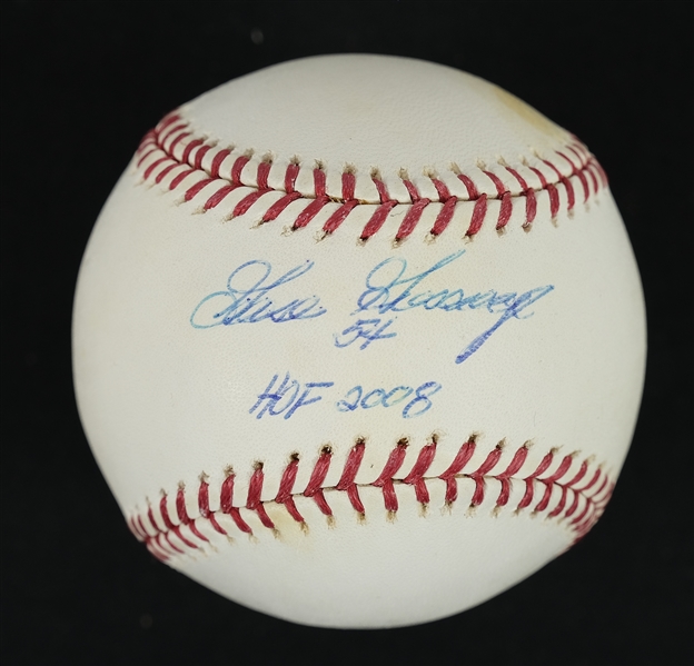 Goose Gossage Autographed & Inscribed HOF 2008 Baseball Steiner