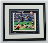 Derek Jeter Autographed "Whats Up Doc" Looney Tunes Animated Cel Limited Edition AP #37/40 Beckett
