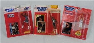 Collection of Basketball Starting Line Ups In Original Packaging w/Penny Hardaway