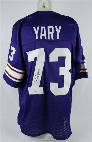 Ron Yary Autographed Minnesota Vikings Jersey