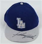 Adrian Beltre Autographed Fleer Legacy Hat