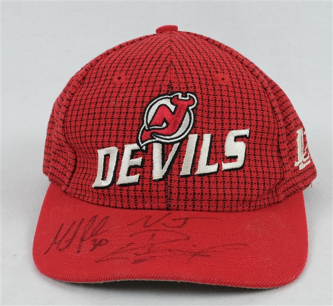 Martin Brodeur Autographed New Jersey Devils Hat PSA/DNA