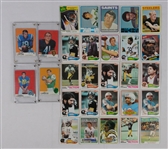 Vintage Collection of 29 Football Cards w/Joe Namath & Johnny Unitas 
