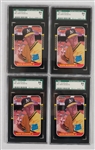 Mark McGwire Lot of 4 Graded Rookie Cards 