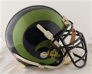 Bryce Fisher 2003 St. Louis Rams Game Used Helmet 