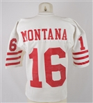 Joe Montana 1981 San Francisco 49ers Practice Worn & Autographed Jersey