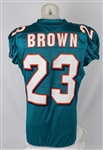 Ronnie Brown 2009 Miami Dolphins Game Used Jersey Worn in 5 Games w/Team Provenance
