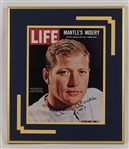 Mickey Mantle Autographed LIFE Magazine