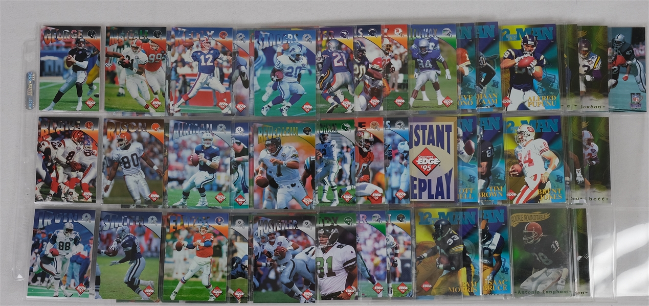 Vintage 1995 Collectors Edge Football Card Set  
