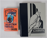 Auburn Tigers 1985 Yearbook From Bo Jacksons Heisman Year & Unopened Football Cards