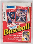 Unopened 1990 Donruss Wax Packs Baseball Card Box 