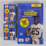 Unopened 1991 CFL Football Cards