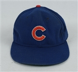Andre Dawson c. 1990-91 Chicago Cubs Game Used Hat w/Dave Miedema LOA