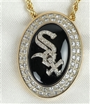 Chicago White Sox 2005 World Series Championship 14k Gold & Diamond Pendant w/Necklace 