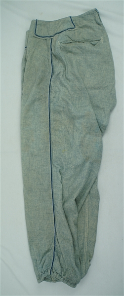 Vintage 1955 Brooklyn Dodgers Game Used Pants Attributed to Jim Hughes