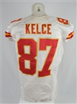 Travis Kelce 2015 Kansas City Chiefs Game Used Jersey w/Dave Miedema LOA