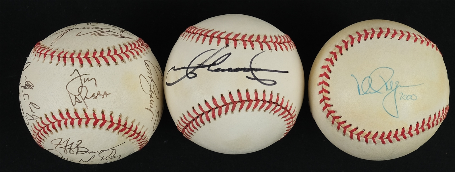 Mark McGwire Sammy Sosa & 1998 Cardinals Autographed Baseballs