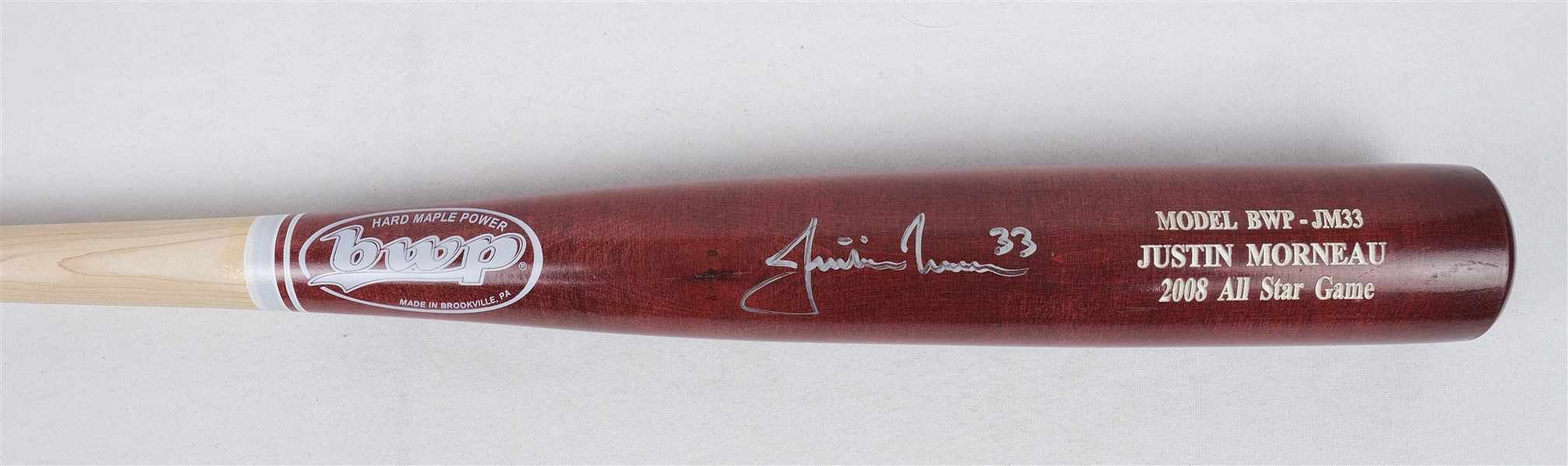 Justin Morneau Autographed 2008 All-Star Game Bat