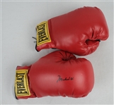 Muhammad Ali Autographed Everlast Boxing Gloves JSA