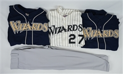 Fort Wayne Wizards Lot of 3 Game Used Jerseys & Pants