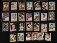 Collection of 1966 Topps Baseball Cards w/Mickey Mantle 