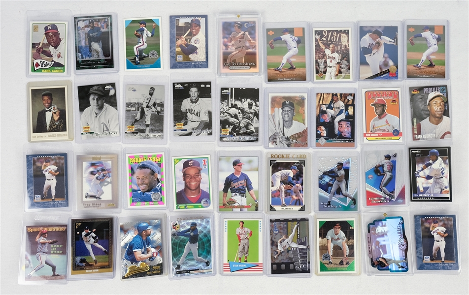 Extensive Baseball Card Collection w/Ken Griffey Jr. Cal Ripken Jr. & Nolan Ryan
