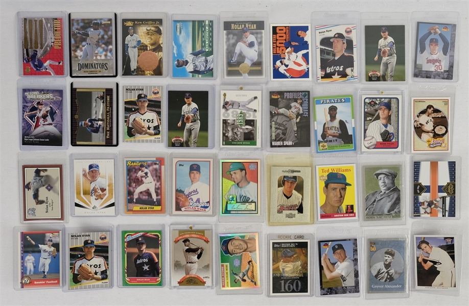Extensive 1990s Baseball Card Collection w/Ken Griffey Jr.