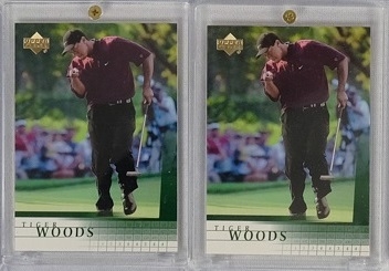 Extensive Tiger Woods Golf Card Collection w/Upper Deck Rookies