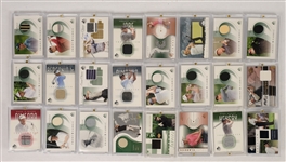 Extensive Game Used Golf Card Collection  