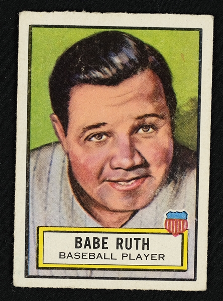 Babe Ruth 1952 Topps Look N See Baseball Card #15 