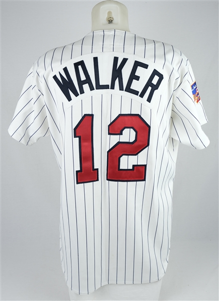 Todd Walker 1997 Minnesota Twins Game Used Jersey