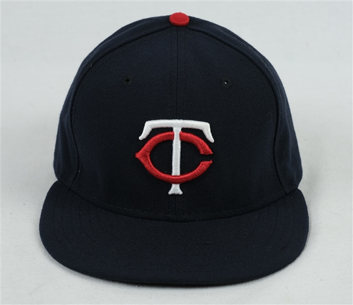 Ricky Nolasco 2014 Minnesota Twins Game Used Hat MLB