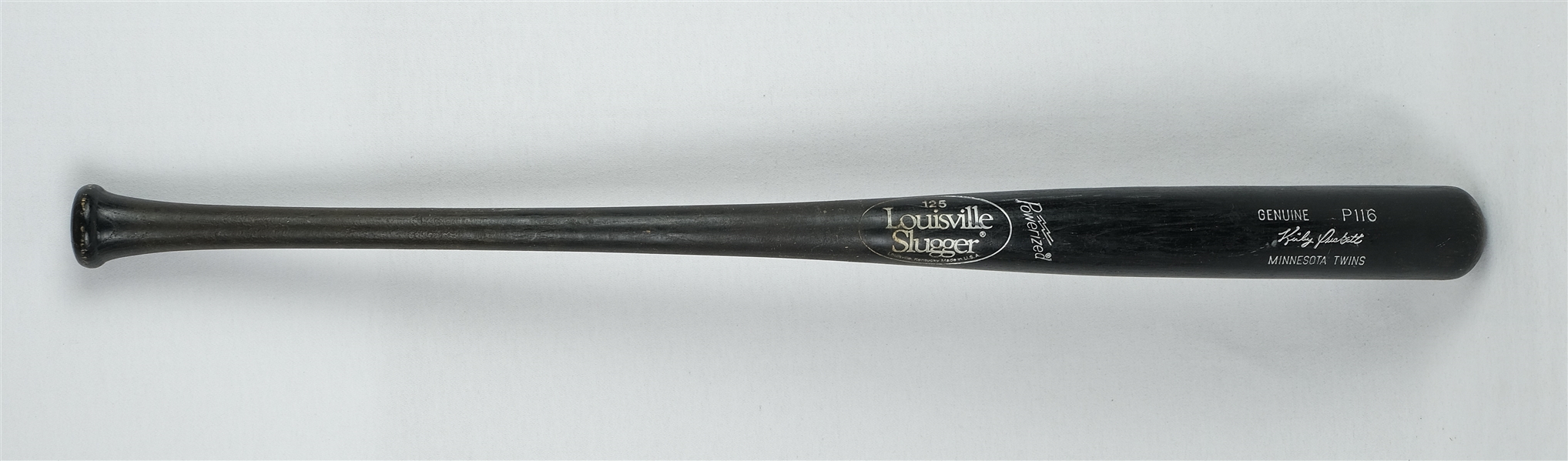 Kirby Puckett c. 1991-95 Minnesota Twins Game Used Bat