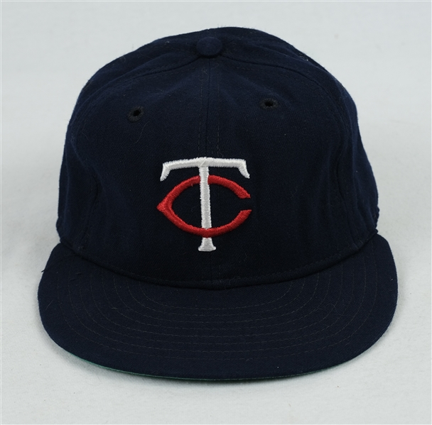 Frank Viola c. 1983-84 Minnesota Twins Game Used & Autographed Hat w/Dave Miedema LOA