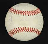 Vintage 1988 American League All-Star Team Signed Baseball w/Kirby Puckett & Cal Ripken Jr.