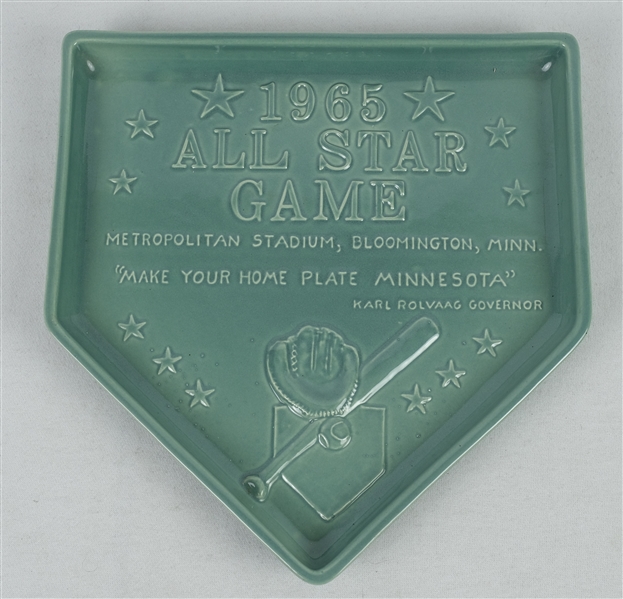 Minnesota Twins 1965 All-Star Game Red Wing Press Luncheon Plate