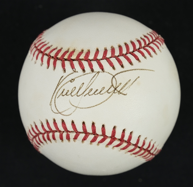 Kirby Puckett Autographed OAL Gene Budig Baseball