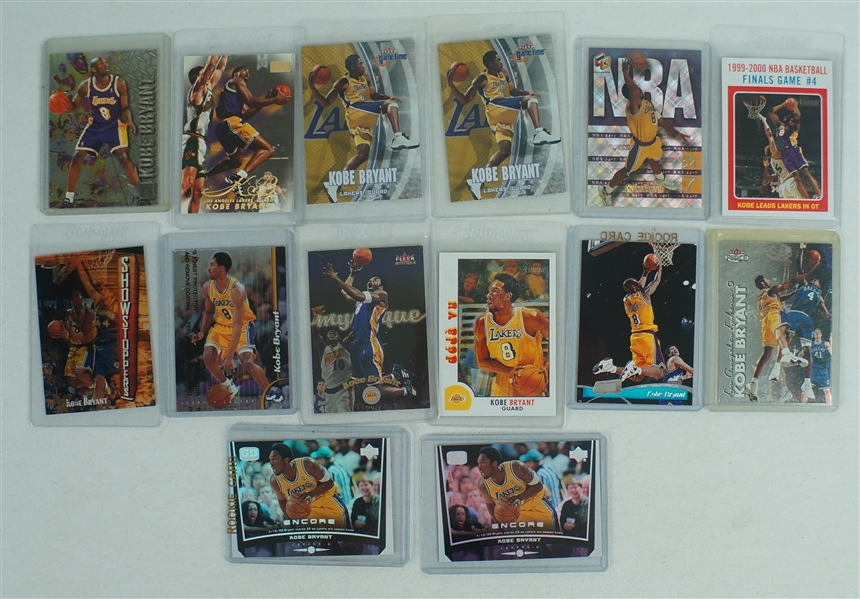 Kobe Bryant Card Collection w/Fleer Metal Rookie