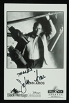 Emeril Laggase & John Amos Autographed Photos JSA
