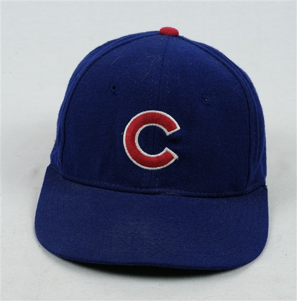 Ryne Sandberg c. 1988-91 Chicago Cubs Game Used Hat w/Dave Miedema LOA