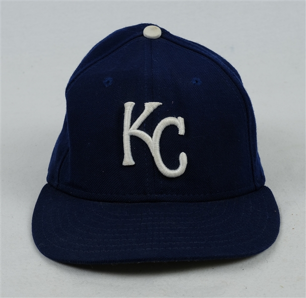 Zack Greinke c. 2005-06 Kansas City Royals Game Used Hat