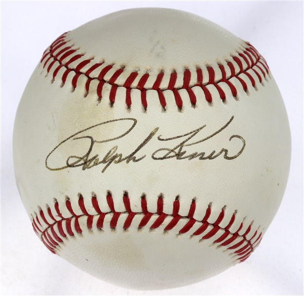 Ralph Kiner Autographed Baseball JSA