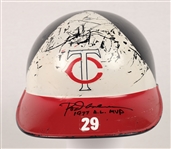 Rod Carew 1977 Game Used & Autographed Batting Helmet w/John Taube J.T. Sports & JSA LOA